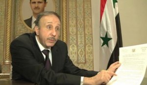 Les députés syriens appellent la France à ne "pas soutenir les terroristes"
