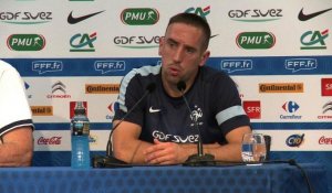 Ribéry: "on va tout faire pour gagner" en Géorgie
