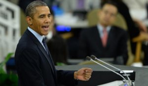 Obama à l'ONU : "Il faut essayer la voie diplomatique" avec l'Iran