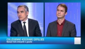Expulsion d'une collégienne kosovare : Manuel Valls suscite l'indignation à gauche