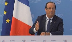 Syrie : François Hollande attendra le rapport des inspecteurs de l'ONU