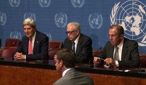 Syrie: poursuite des discussions Kerry/Lavrov à Genève