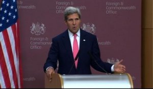 Syrie: Kerry veut une solution "politique" et non "militaire"