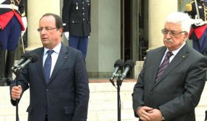 Proche-Orient: Hollande évoque la Syrie avec Abbas à l'Elysée