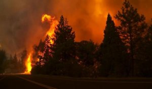 Etats-Unis: un feu menace la parc naturel de Yosemite