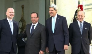 Syrie: "Nous voulons une résolution forte", dit Fabius