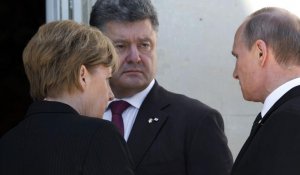 Poutine et Porochenko appellent à la cessation des hostilités en Ukraine