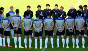 Mondial: à peine arrivée, la Corée à l'entraînement