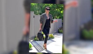 Kim Kardashian retourne à Los Angeles avec style