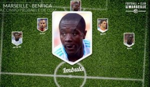 OM - Benfica: Le titulaires possibles marseillais