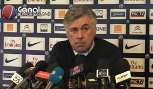 Conférence de Carlo Ancelotti avant Sochaux-PSG