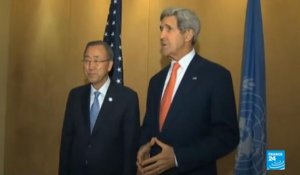 Gaza : au Caire, Ban Ki-moon et Kerry veulent arracher un cessez-le-feu