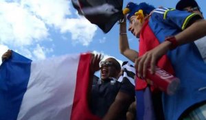 Mondial-2014: les supporteurs français exultent à Brasilia