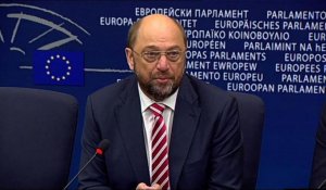 Parlement européen: réélection de Schulz