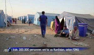 Des milliers d'Irakiens se réfugient au Kurdistan voisin