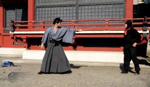 Combats de samouraïs et ninjas, nouvelle attraction à Tokyo