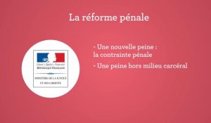 Comprendre la contrainte pénale - Réforme judiciaire de Christiane Taubira