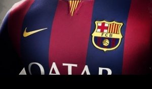Le nouveau maillot domicile du FC Barcelone pour la saison 2014-2015 !