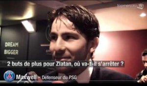 Maxwell : " Ibrahimovic est actuellement impressionnant "