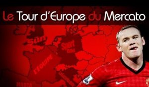 Rooney vers Barcelone, Suarez à Arsenal ? Le Tour d'Europe du mercato !