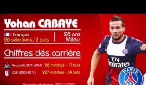 Yohan Cabaye au PSG : les chiffres clés !