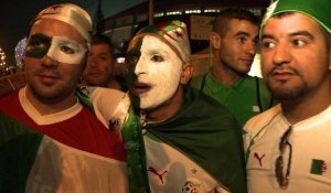 Mondial-2014: les Algériens fêtent leur victoire historique