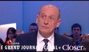 La Une de Closer sur François Hollande et Julie Gayet fait débat sur le plateau du Grand Journal