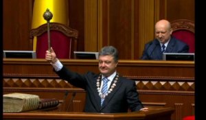 Ukraine: investiture de Petro Porochenko, nouveau président