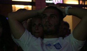 Mondial-2014: la déception des supporteurs grecs à Athènes