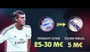 Toni Kroos au Real Madrid pour 25 à 30 M€... La rumeur mercato du jour !