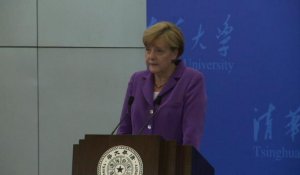 A Pékin, Merkel défend les bienfaits d'"une société ouverte"