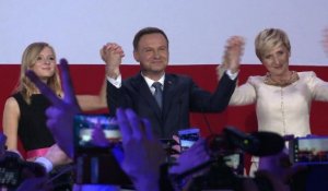 Pologne: le conservateur Andrzej Duda élu président