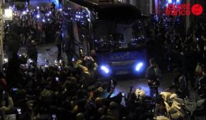 La formidable ovation des Rennais au départ des Bleus vers le stade de la route de Lorient