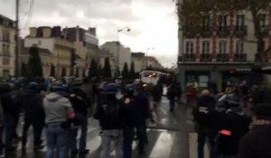 Manifestation à Rennes - Tensions place de Bretagne
