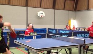 Les joueuses de ping-pong en Masters