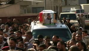 Irak: funérailles d'un commandant de la milice chiite Badr