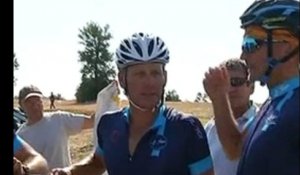 «Jusqu'ici tout va bien» assure Lance Armstrong sur le tour de France