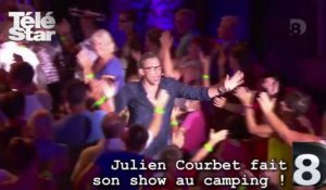 Julien Courbet : en sueur à la fin de son spectacle
