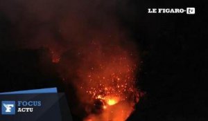 Images impressionnantes du volcan du Vanuatu en éruption