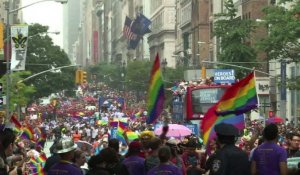 New York: la Gay Pride fête la légalisation du mariage gay