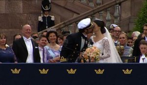 La Suède célèbre le mariage du prince Carl Philip
