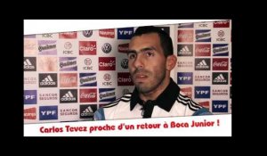 Carlos Tevez proche d'un retour à Boca Juniors !