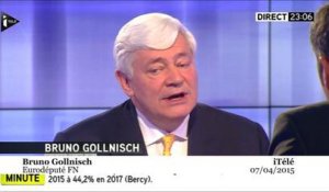 Bruno Gollnisch sur Le Pen : «Il n'y a pas matière à fouetter un chat»