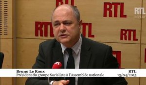 Bruno Le Roux : «Nous n'attentons pas aux libertés des Français»