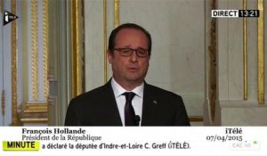 François Hollande : la mort de Jean Germain est «un drame terrible»