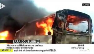 Maroc : collision mortelle entre un bus et une semi-remorque