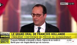 Hollande: «Si les écologistes veulent participer» au gouvernement, «ils sont les bienvenus»