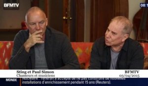 Sting et Paul Simon réunis au Zénith de Paris