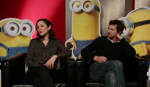 Les Minions : interview de Marion Cotillard et Guillaume Canet