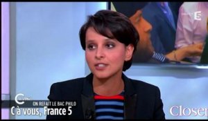 Najat Vallaud Belkacem réagit à la polémique autour de Manuel Valls